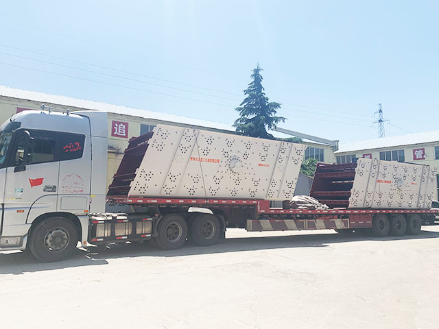 發貨了！中意振動篩裝車成功，準備出發！
