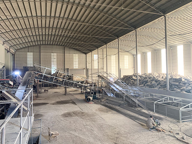 鄭州大型日處置5000噸建筑垃圾資源化利用項目