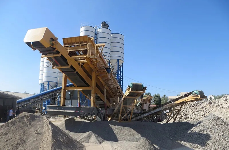 河南開封廢棄物混凝土回收破碎