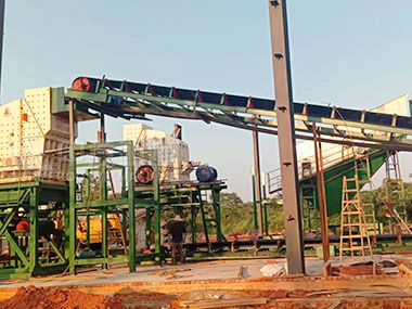 時處理120方建筑磚瓦等廢料破碎設備報價