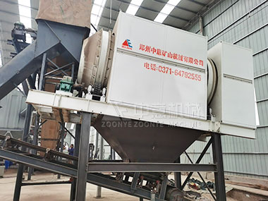 裝修垃圾處理設(shè)備生產(chǎn)現(xiàn)場，實現(xiàn)高效分揀的方案流程