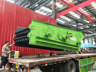 棒條弛張篩發(fā)往廣東客戶現(xiàn)場(chǎng)