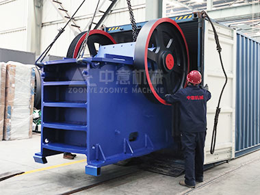 藍色砂石處理設備整裝待發，開啟海外征程