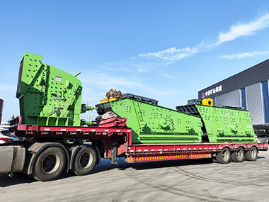 裝車發貨！中意機械建筑裝修垃圾處理設備奔赴客戶現場