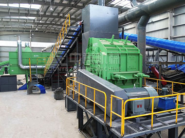 中意機械：山西建筑裝修垃圾處理現(xiàn)場