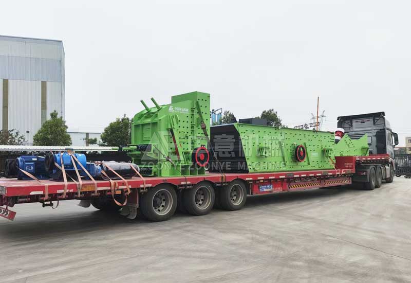 裝修垃圾處理設備發貨