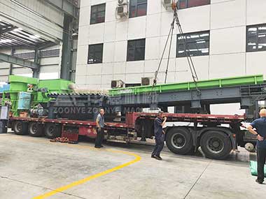 匠心交付丨中意機械裝修垃圾處理設備批量啟運實錄