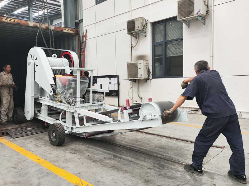 小顎式破碎機移動站