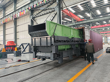 中意機械砂石處理設備順利發貨，助力客戶項目高效推進