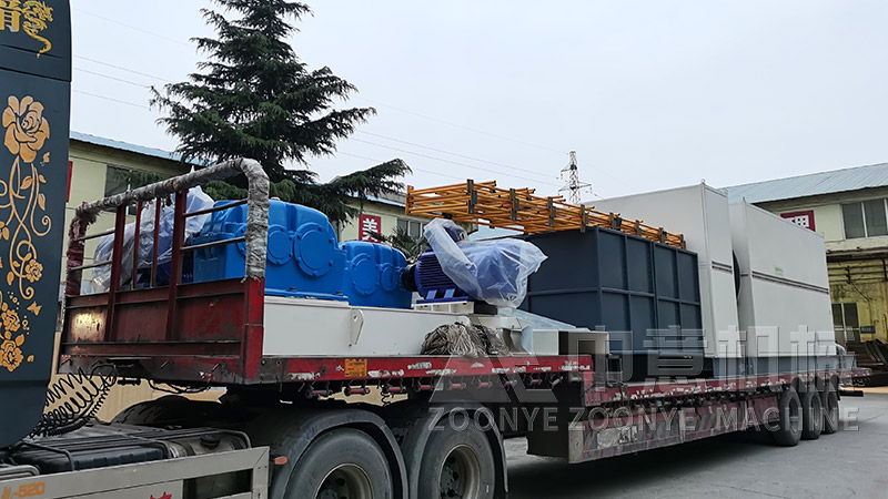 建筑石子滾筒篩工廠實拍圖片