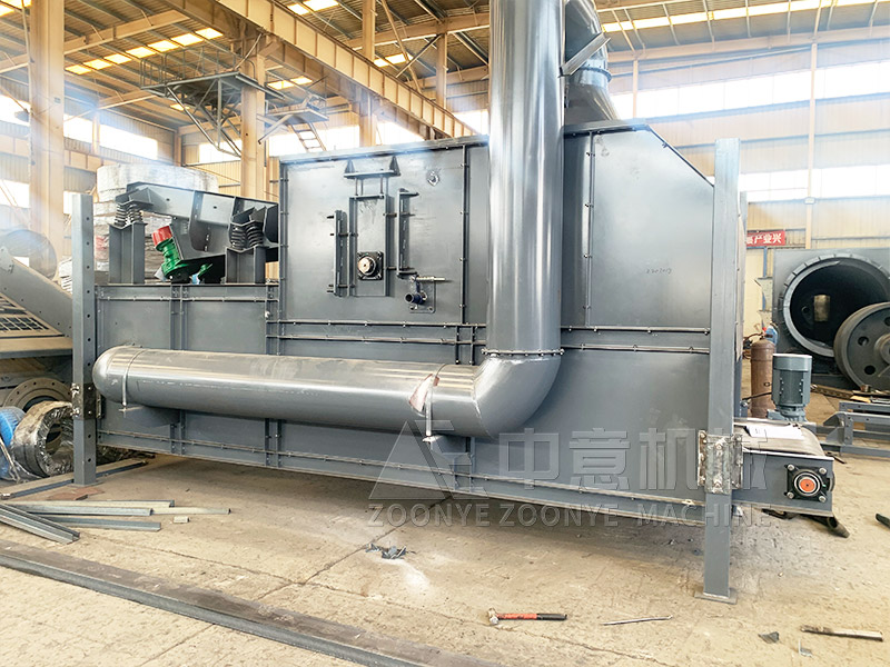 建筑廢物風選機實地工廠圖片